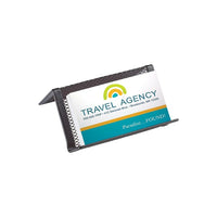 Staples Metal Mesh Business Card Holder - Black-Mesh business card holder, to display and quickly access cards