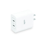 LOGiiX Power Cube 40W Duo Wall Charger - White-Compact and lightweight dual USB Type-C PD wall charger