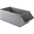 Stackbin, Steel Bin, 100 Lbs. Cap., 12" W x 20-1/2" D x 9-1/2" H, Blue - 2 Pack-Capacity: 100 lbs.
