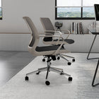 CB Office Workex Mesh Office Chair With Polished Aluminun Base - White-Mécanisme d’inclinaison avec système de verrouillage en position assise droite, d’ajustement de la tension de l’inclinaison et d’ajustement de la hauteur du siège