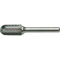 Fraise en carbure cylinfrique/embout rond-1