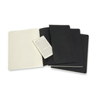 Moleskine Cahier Dotted Journal, Black, 7.5" x 9.75"-Soft Cover