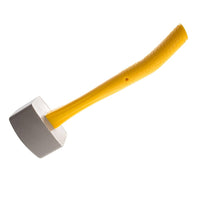 Impacto Mallet Soft Vep Head 2.5" x 2.3" x 4" Plastic Handle-Mallet with VEP soft head minimizes damaging delicate surfaces