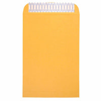JAM Paper 10" x 15" Open End Catalog Envelopes with Peel and Seal Closure - Brown Kraft Manila - 500 Pack-Colour: Brown Kraft