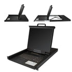 StarTech 16-Port KVM Console for Server Rack, 19 in (RKCONS1916K)-Save money and reduce hassle with a cost-effective rack-mount LCD console