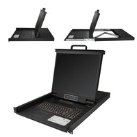 StarTech 16-Port KVM Console for Server Rack, 19 in (RKCONS1916K)-Save money and reduce hassle with a cost-effective rack-mount LCD console
