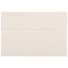 JAM Paper A8 Invitation Envelopes, 5.5 x 8.125, Strathmore Natural White Laid, 100 Pack (75134g)-Natural white