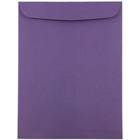 JAM Paper 9 x 12 Open End Catalog Envelopes, Dark Purple, 1000 Pack (51287430B)-Dark purple