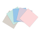 Post-it 100% Recycled Super Sticky Notes - 3" x 3" - Wanderlust Pastels Collection - 370 Sheets - 5 Pack-Wanderlust Pastels Collection