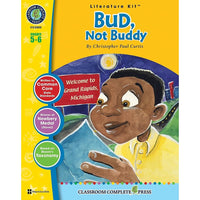 eBook: Bud - Not Buddy Literature Kit (PDF version - 1-User Download) - ISBN 978-1-55319-334-0 - Grade 5 - 6-You will receive two emails: one confirming your entire order, and one with a "Download Software" buttonYou can download immediately or return to your email to download later