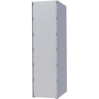 Metalware Boltless Shelving Unit, End Panel, 18" x 100", Light Grey-Assembly Instructions: http://www.metalware.ca/installinter.html