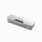 Fellowes - Offre groupée avec plastifieuse 9, 5 po et 200 pochettes 3 mil format Lettre-Plastification à chaud polyvalente de pochettes de 3 mils ou 5 mils ainsi que de pochettes à froids.