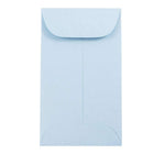 JAM Paper #3 Coin Envelopes, 2.5" x 4.25", Baby Blue, 50 Pack (356730542i)-Coin size envelopes