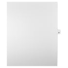 Mark Maker Legal Tabs - Letter Size - White - 1/25th cut - 25 tabs per package - 5 packages Pack - Number 37-White Single Tabs