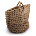 Truu Design Chunky Braided Jute Basket, 13.75 x 18 inches, Natural-Material: made of high-quality, natural jute that is safe to have around children and promises a long lifecycle