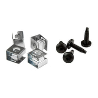 StarTech Server Rack Screws and Clip Nuts, 10-32, 50 Pack-Easy slide-on installation with clip nut design