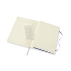 Moleskine Ruled Soft Cover Classic Notebook - Extra Large - Hydrangea Blue - 7.5" x 9.75"-Enclosed Bound Notebook