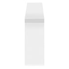 Monarch Specialties 2429 48"L Accent Table - White Hall Console-Warranty: 1 Year limited for parts