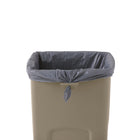 Rubbermaid Untouchable Waste - Beige - 87 1/10L - 16.5" L x 15.5" W x 30.9" H-23 gal