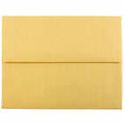 JAM Paper A2 Invitation Envelopes, 4.38 x 5.75, Stardream Metallic Gold, 50 Pack (GCST608I)-Gold stardream metallic envelope