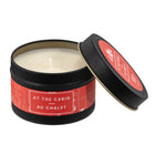 General Supply Goods + Co - Boîte de voyage en laiton, 3,5 oz - À la cabine-Bougie parfumée