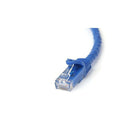 StarTech 100 ft Blue Gigabit Snagless RJ45 UTP Cat6 Patch Cable, 100ft Patch Cord-50-micron gold connectors ensure optimum conductivity while eliminating network signal loss due to oxidation or corrosion