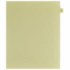 Mark Maker – Onglets séparateurs juridiques beiges, 1/15 onglets, format lettre, sans trous, numéro 62, 25/paquet-Onglets séparateurs beiges, 1/15 onglets