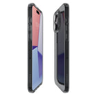 Spigen Crystal Flex for iPhone 15 Pro - Crystal Clear-Slim, Ergonomic and full support for wireless charging