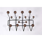 Plata Import Balls Hang It All, Brown Finish (CH-2-BROWN)-Room Use: Bedroom, Closet, Kids Bedroom