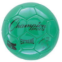 Champion Sports Extreme Size 5 Green Soccer Ball, 2 Pack (CHSEX5GN)-Use these balls as game balls or simply to practice like the pros.