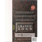 St. James Granite Bond Paper, White, 24 lb, 8 1/2" x 11", 100 Pack-Premium quality 24 lb bond, granite finish