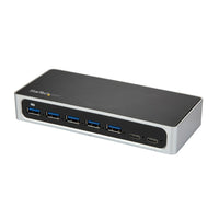 StarTech 7-Port USB-C to USB-A and USB-C Hub-1-meter cable enables flexible positioning of the hub and USB devices on your desk