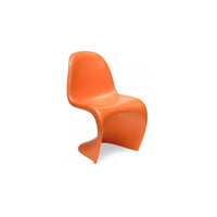 Plata Import Kids Penton Chair, Orange (PC-011C-ORANGE)-Plastic