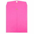  JAM Paper - Enveloppes Colourées pour catalogue à extrémité ouverte - 10 x 13 - avec fermeture à fermoir - rose ultra fuchsia - paquet de 50-Enveloppe Ultra Fuchsia