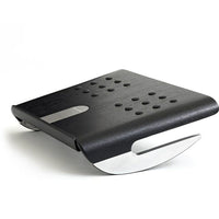 Humanscale Rocking Foot Machine - Black-With curved supports to encourage healthful rocking, the FR500 foot rest offers a new level of functionality in an elegant package