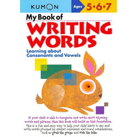 Kumon Publishing Kid's Educational Workbooks - My Book Of Writing Words - Grade 1 - 6-Children's Educational
