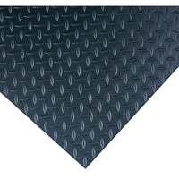 Wearwell Non-conductive Corrugated Switchboard No. 702 with Diamond Plate Switchboard No. 701, 4' x 75'-High-performance non-conductive matting protects personnel in areas with dangerous high-voltage equipment