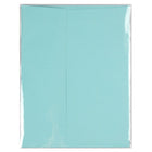 JAM Paper Cello Sleeves with No Flap, A2, 4.63 x 5.88, Clear, 1000 Pack (A2CELLONOFLAP)-Material: Plastic