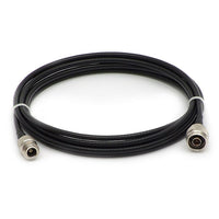 Turmode WF6003 6' Wifi Antenna Cable, 4.3" x 0.4" x 4.3", Black-6' N Male to N Female LMR100 Cable