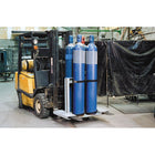Mobile Cylinder Supports-4 Unit Mobile Cylinder Car (forklift attachment)