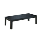 Monarch Specialties 7840P Table Set - 3Pcs Set/Black-14.75"H x 44"W x 22"D
