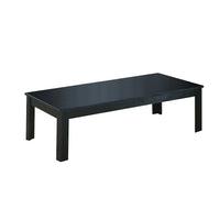 Monarch Specialties 7840P Table Set - 3Pcs Set/Black-14.75"H x 44"W x 22"D