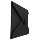 JAM Paper Kraft Chipboard Portfolio, Button and String Tie Closure, Medium, 9.5 x 12 x 0.25, Black Kraft, 2 Pack (2011 202g)-Material: Chipboard