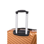 TOSCANO PRODIGIO 30" Hardside Large Luggage - Bronze Gold-Soft Jelly Handle Grips