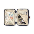 Samsonite Virtuosa Train Case - Navy-Book-opening style so you can have full-access for easy packing