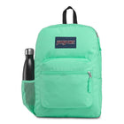JanSport Cross Town Backpack, Tropical Teal-Tropical Teal Recycled 600 Denier Polyester