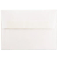 JAM Paper 8.5 x 8.5 Square Envelopes, Black Linen Recycled , 50 Pack (V01214I)-Black linen recycled envelope