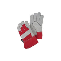 Zenith Safety Fitters Gloves, Ladies, Split Cowhide Palm, Thinsulate Inner Lining - 12 Pack-Cuff Material: Rubberized