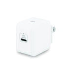 LOGiiX Power Plus 20W USB-C Wall Charger - White-This compact & powerful wall adapter charges smartphones up to 3x faster