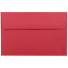 JAM Paper A9 Invitation Envelopes, 5.75 x 8.75, Brite Hue Red Recycled, 1000 Pack (14257B)-Christmas red